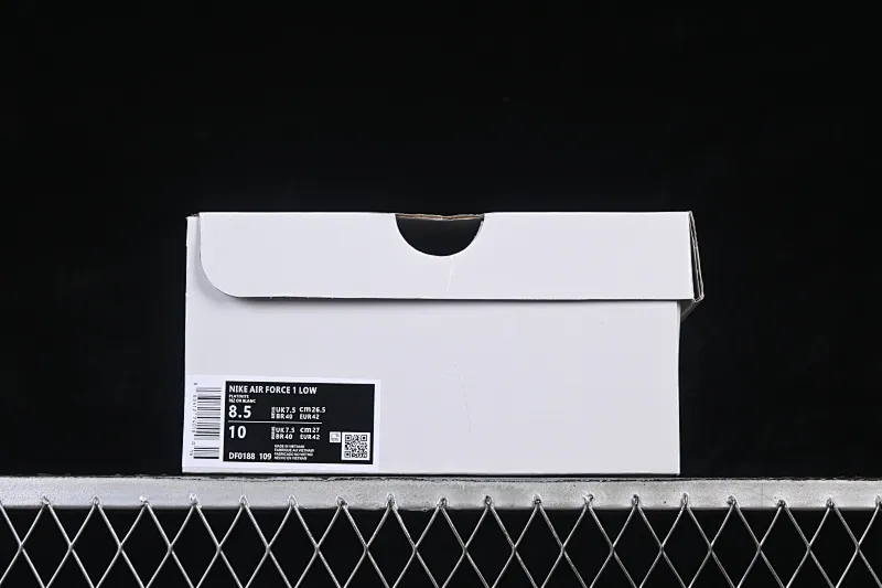 All Categories Nk Air Force 1 Air Force Series Nk Air Force 1 Low Air Force Low Nike Air Force 1'07 Low Silver Beige Black Print Air Force One Low Casual Shoes DF0188-109